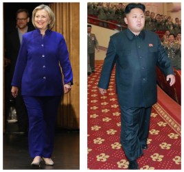 Hillary - kim Jung-un